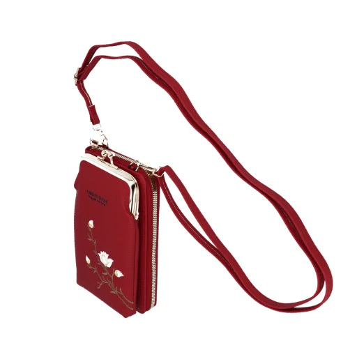 GCW17 piros kötött táska telefonhoz tok - 3