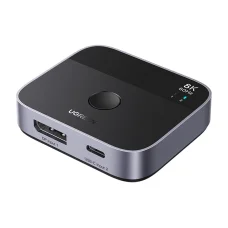 Ugreen AW701 DisplayPort+USB-C 2 az 1-ben kapcsoló