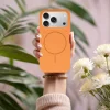 Magsafe Slim Silicone iPhone 17 Pro Max narancs tok thumbnail