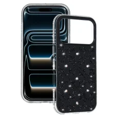 Virágmintás tok Samsung Galaxy A16 4G/5G fekete tok