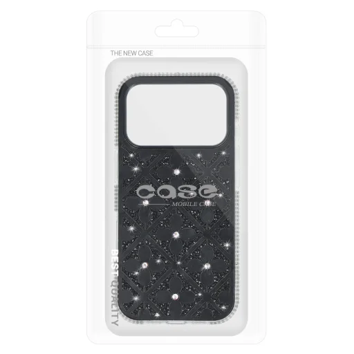 Flower Case for Iphone 17 Pro Max black - 8