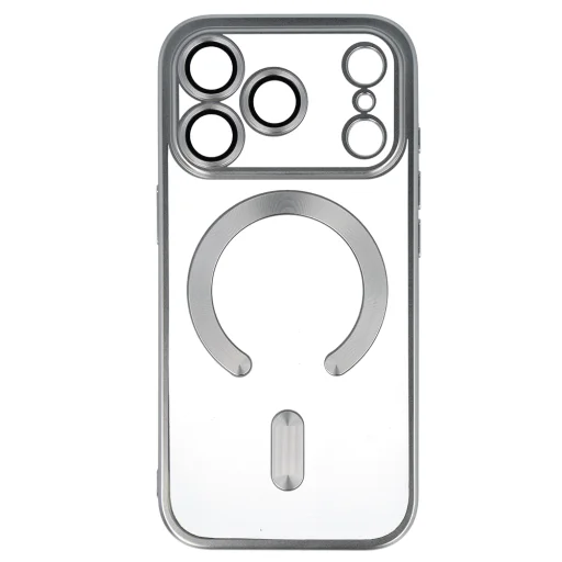 Metallic Magsafe tok iPhone 17 Pro Max Silver tok - 2
