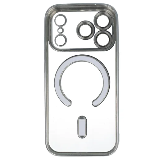 Metallic Magsafe tok iPhone 17 Pro Max Silver tok - 3