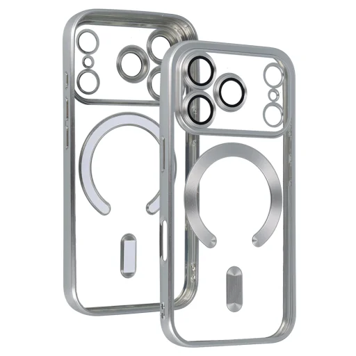 Metallic Magsafe tok iPhone 17 Pro Max Silver tok - 4