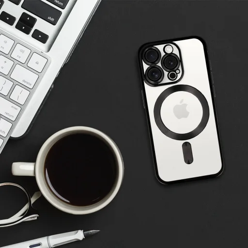 Metallic Magsafe Case for Iphone 17 Air Black - 5