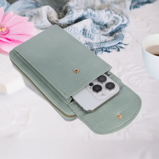 Kötött mintás fliptok GCW12 telefonhoz tok - 5