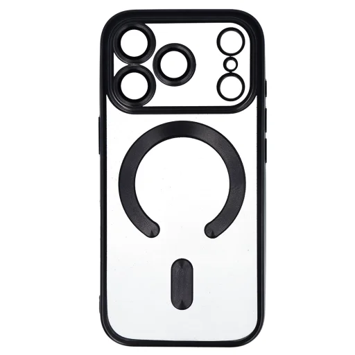 Metallic Magsafe tok iPhone 17 Pro Max fekete tok - 2