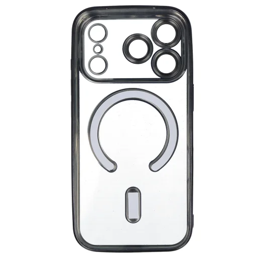 Metallic Magsafe tok iPhone 17 Pro Max fekete tok - 3