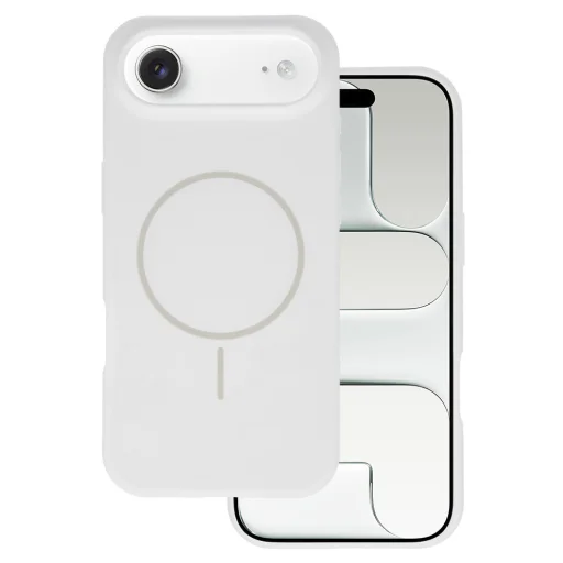 Magsafe Slim Szilikon tok iPhone 17 Air fehér - 1