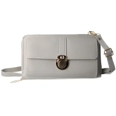 GCW06 kötött táska telefonhoz szürke