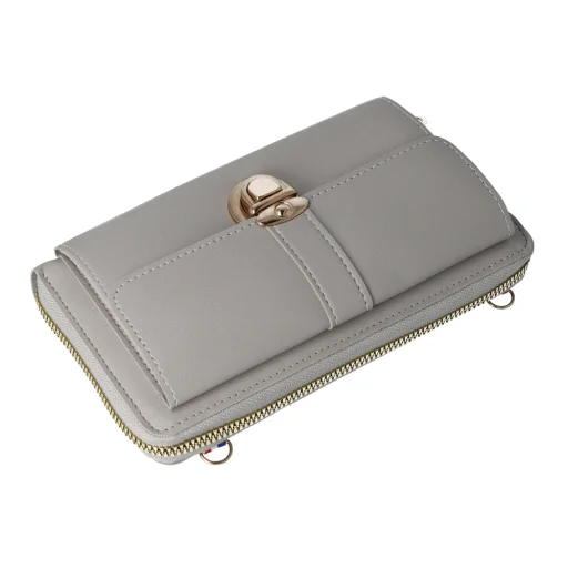 GCW06 kötött táska telefonhoz szürke - 2