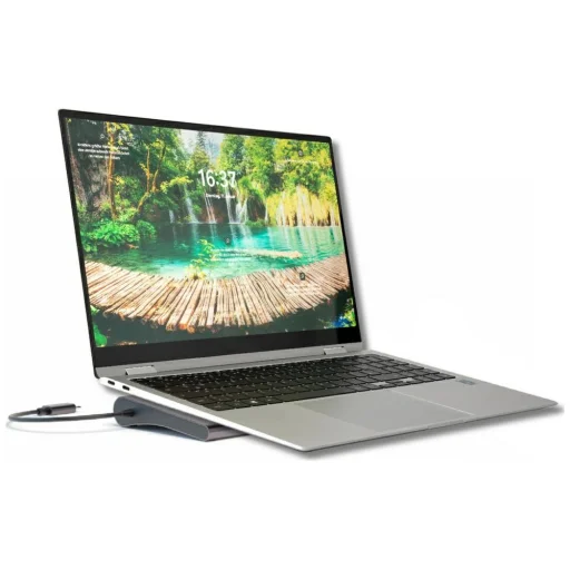 Szürke 4smarts 11 az 1-ben HUB + Univerzális tablet és laptop állvány + DeX-mód - 7