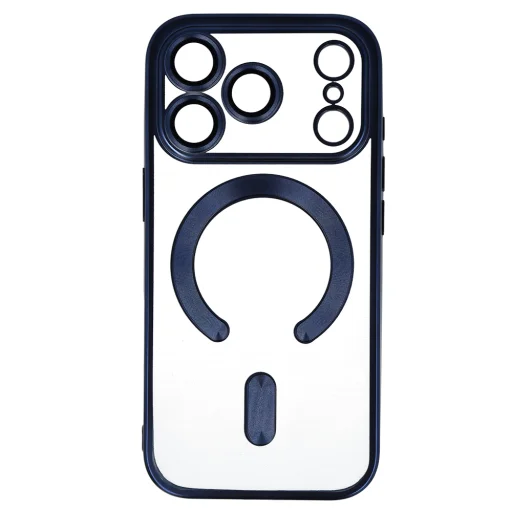 Metallic Magsafe tok iPhone 17 Pro Max kék tok - 2