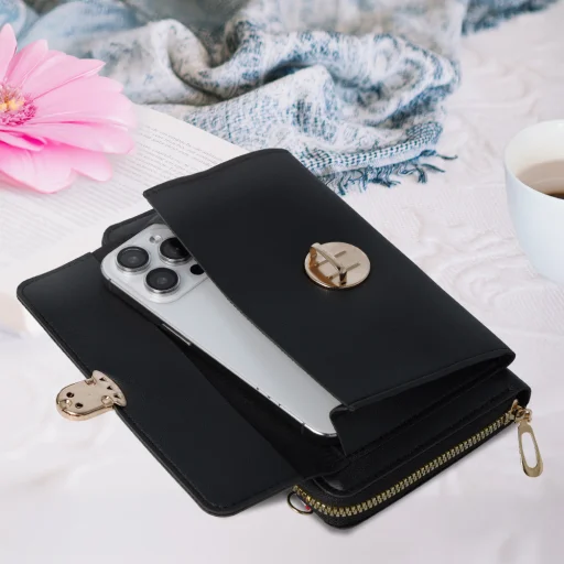 Kötött telefontartó GCW06 fekete tok - 5