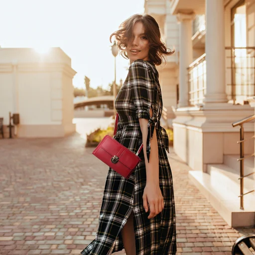 Telefonhoz való kötött táska GCW06 piros - 6