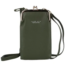 Kötött fliptok telefonhoz GCW01 zöld tok