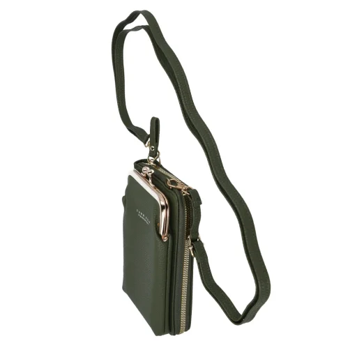 Kötött fliptok telefonhoz GCW01 zöld tok - 3