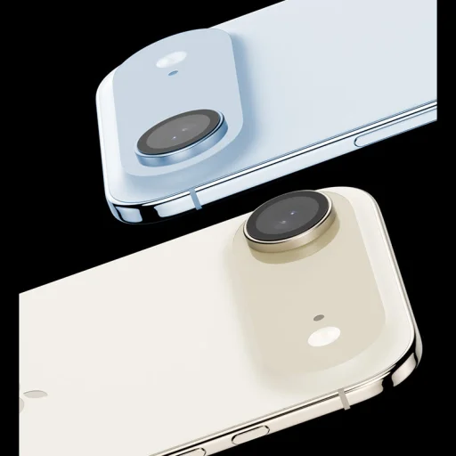 Benks Edzett üveg Glass Warrior kameralencse védő iPhone 17-re (2 db lencse) ezüst üvegfólia - 7