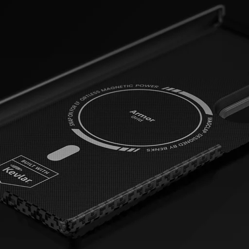  Samsung Galaxy Z Fold 7 Benks Combo Armor Grid Axis Kevlar tok - hátlapi tok + elülső fliptok + Corning üvegfólia szett - 14