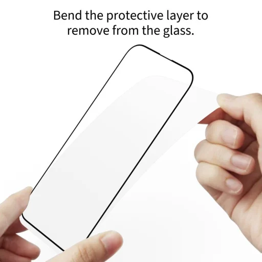 Tech-Protect Glass Fit+ 2-pack Xiaomi Poco F7 5G Fekete üvegfólia - 5