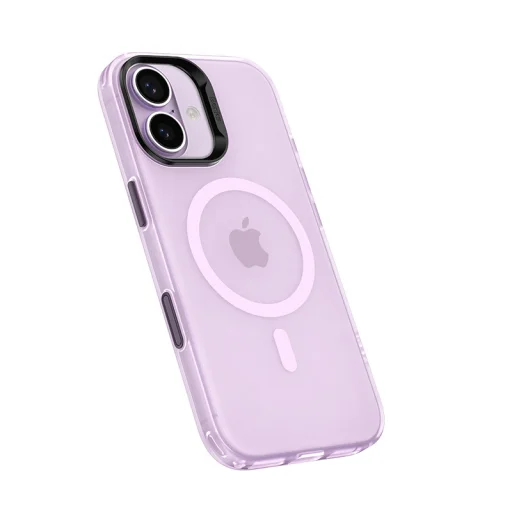 Benks Magnetic Lucid Armor tok iPhone 17-hez lila (Kameravezérlő Gomb) - 2