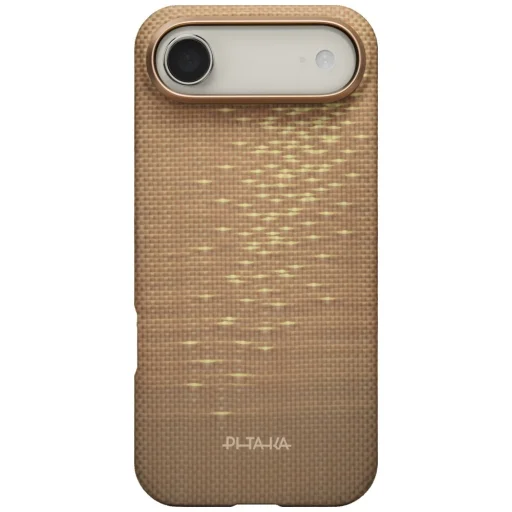 iPhone 17 Air PITAKA Ultra-vékony MagSafe tok arany csillogás - 1