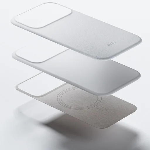 Benks Magnetic Vita Pro Szilikon Tok (A070) iPhone 17 Pro Max narancs (Kamera Vezérlőgomb) - 8