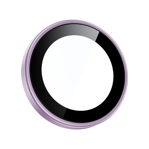 Benks Edzett üveg DR Zafír Lencsevédő kamera lencséhez iPhone 17 (2 darab lencse) levendula üvegfólia - 3