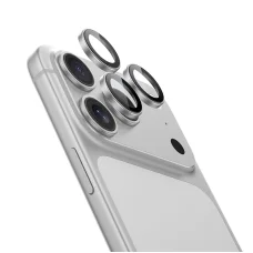 Benks Edzett üveg DR Zafír Lencsevédő kamera lencsére iPhone 17 Pro/17 Pro Max (lencse 3 darab) ezüst üvegfólia