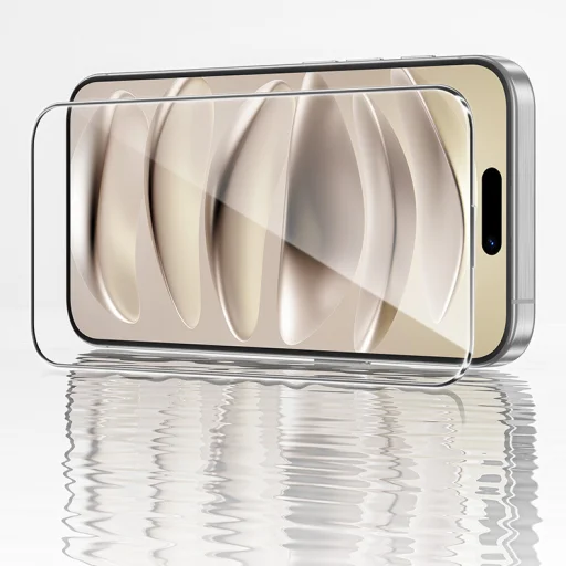 Benks Edzett üveg Glass Warrior HD (AS66) iPhone 16 Pro Max feketében üvegfólia - 6