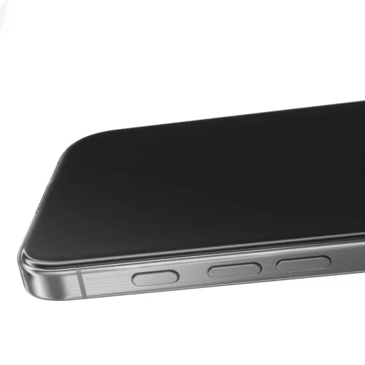 Benks Edzett üveg Glass Warrior HD iPhone 16/15/14 Pro fekete üvegfólia - 2