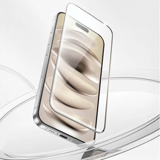 Benks Edzett üveg Glass Warrior HD (AS66) iPhone 16 Pro Max feketében üvegfólia - 5