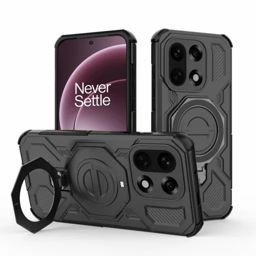 OnePlus 15 Techsuit - Carbon Shield PRO - Fekete tok - 1