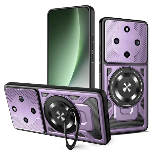 Honor Magic8 Lite Techsuit - RuggedCam - Lila tok - 1