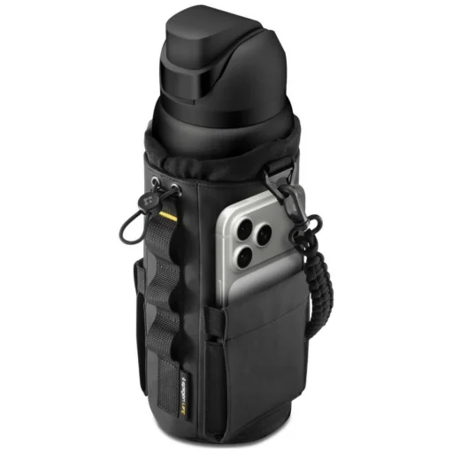 Spigen LF500 Taška s držiakom na pohár čierna - 1