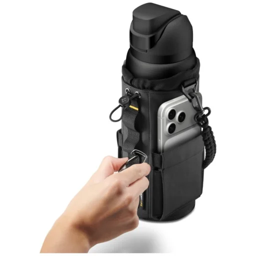 Spigen LF500 Taška s držiakom na pohár čierna - 7