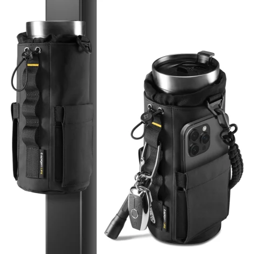 Spigen LF500 Pohártartós Táska Fekete - 10