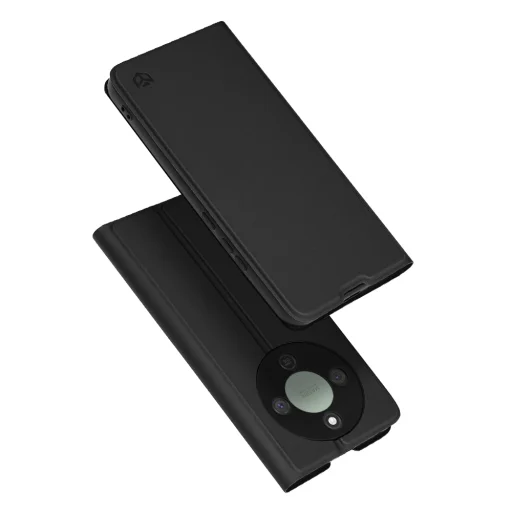 Honor Magic8 Lite Techsuit Magskin Book - Fekete tok - 1