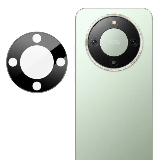 Honor Magic8 Lite Fekete Techsuit - Teljes Kameraüveg üvegfólia - 1