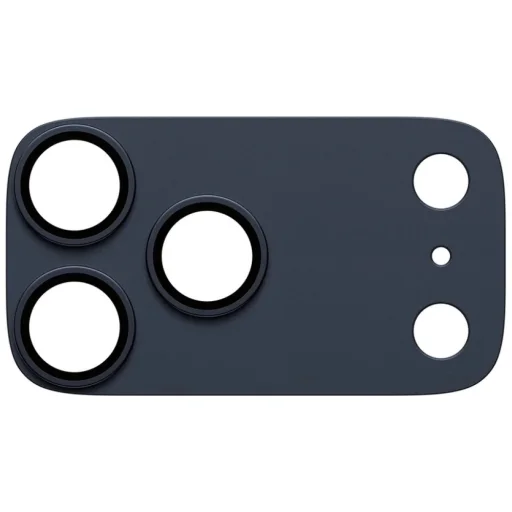 iPhone 17 Pro Max PanzerGlass Fender kamera lencsevédő üvegfólia kék - 3