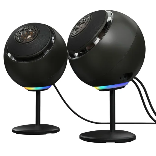 Creative Pebble Nova USB-C 2.0 számítógépes hangszórók fekete - 3