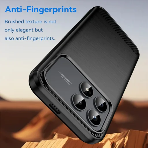 Xiaomi Poco F8 Pro Techsuit - Carbon Silicone - Fekete tok - 5