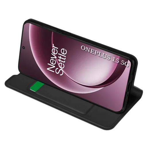 OnePlus 15 Techsuit - Magskin Book - Black tok - 2