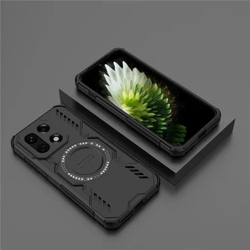 OnePlus 15 Fekete Techsuit ArmorMag tok - 6