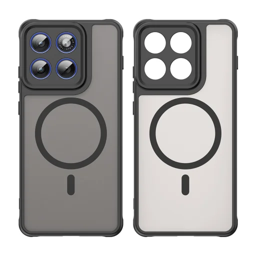 Motorola Edge 70 Black Techsuit - HaloFrost II MagSafe tok - 2