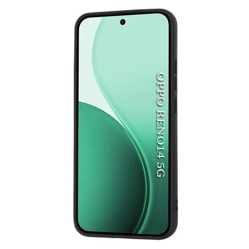 Oppo Reno14 Fekete Techsuit SoftFlex tok - 2
