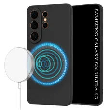 Samsung Galaxy S26 Ultra Techsuit - SoftFlex MagSafe - Fekete tok