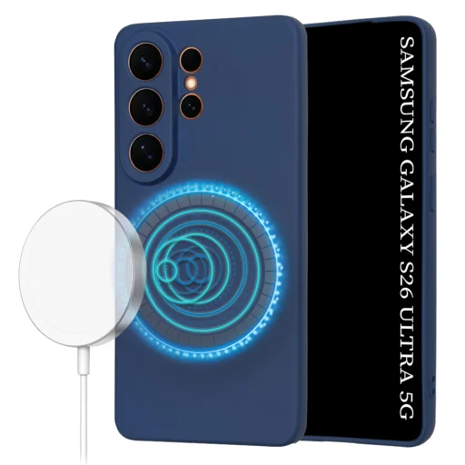 Samsung Galaxy S26 Ultra Navy Blue Techsuit SoftFlex MagSafe tok - 1
