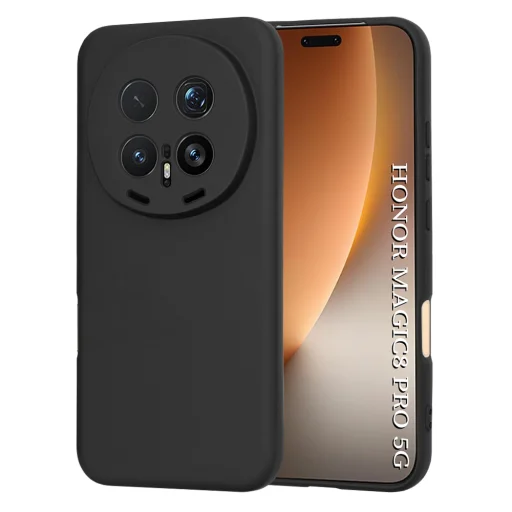 Honor Magic8 Pro - Techsuit SoftFlex - Black tok - 1