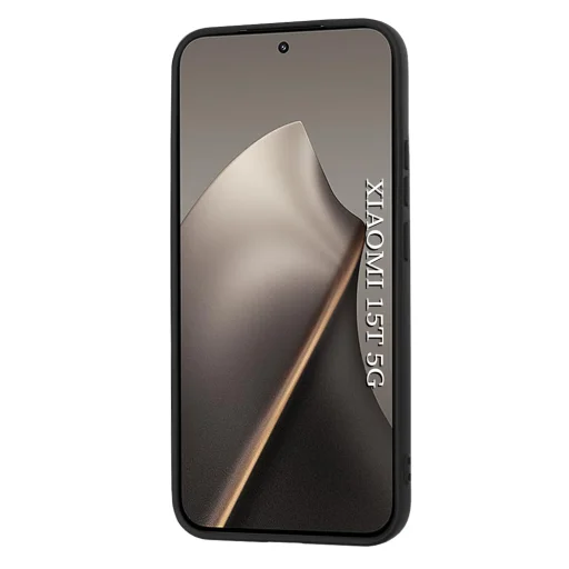 Xiaomi 15T Techsuit - SoftFlex - Fekete tok - 2